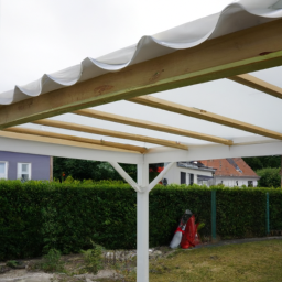 Installation de pergola en PVC Bayeux